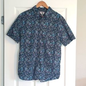 Vissla Men's short sleeve button down shirt